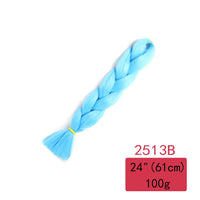 24 Inches Jumbo Braid Synthetic Braiding Hair Ombre Jumbo Hair Extension For Women DIY Hair Braids