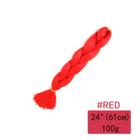 24 Inches Jumbo Braid Synthetic Braiding Hair Ombre Jumbo Hair Extension For Women DIY Hair Braids