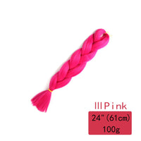 24 Inches Jumbo Braid Synthetic Braiding Hair Ombre Jumbo Hair Extension For Women DIY Hair Braids