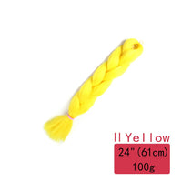 24 Inches Jumbo Braid Synthetic Braiding Hair Ombre Jumbo Hair Extension For Women DIY Hair Braids