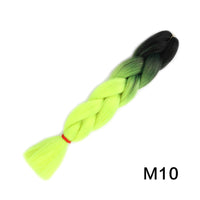 24 Inches Jumbo Braid Synthetic Braiding Hair Ombre Jumbo Hair Extension For Women DIY Hair Braids