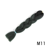24 Inches Jumbo Braid Synthetic Braiding Hair Ombre Jumbo Hair Extension For Women DIY Hair Braids