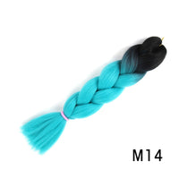 24 Inches Jumbo Braid Synthetic Braiding Hair Ombre Jumbo Hair Extension For Women DIY Hair Braids