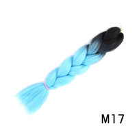 24 Inches Jumbo Braid Synthetic Braiding Hair Ombre Jumbo Hair Extension For Women DIY Hair Braids