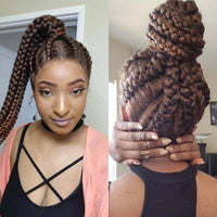 Braided Lace Front Synthetic Wig for Women - Image 3