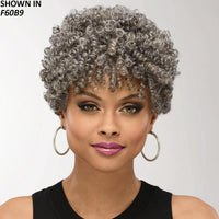African American Curly Short Wig With Lush Layers Of On-trend Spiral Curls.