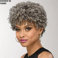 African American Curly Short Wig With Lush Layers Of On-trend Spiral Curls.