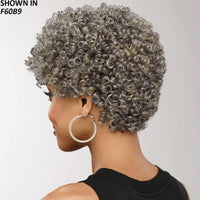 African American Curly Short Wig With Lush Layers Of On-trend Spiral Curls.