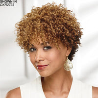 Hot Sale 🔥African American On-Trend Short Wig With Rich, Bouncy Layers Of Tight Corkscrew Curls.
