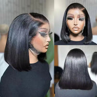 Straight Bob HD Lace Human Hair Wig for Women - Image 6