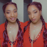 Braided Lace Front Synthetic Wig for Women - Image 6