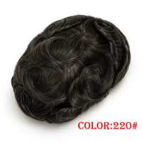 Toupee Human Hair Toupee for Men - Image 21