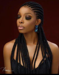 Braided Lace Front Synthetic Wig for Women - Image 8