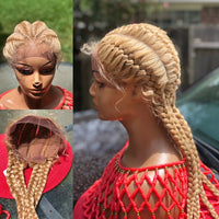 Braided Lace Front Synthetic Wig for Women - Image 15