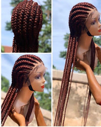 Braided Lace Front Synthetic Wig for Women - Image 3