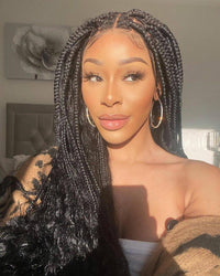 Braided Synthetic Wig for Women - Image 2