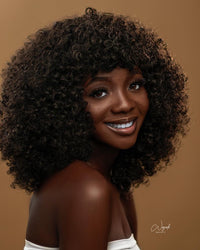 Curly Kinky Synthetic Wig for Women - Image 1