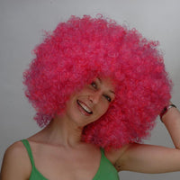 Pink Afro Synthetic Wig for Women - Image 3