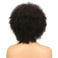 Afro Kinky Curly Wig Brazilian Hair Wig Color F1B/99J Short Wigs For Black Women