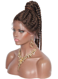 Braided Lace Front Synthetic Wig for Women - Image 9